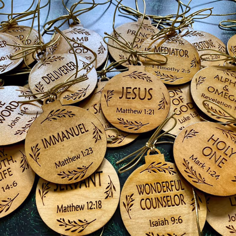 🔥Hot Sale🎁Names Of Jesus Ornaments (25 Pcs)